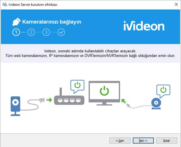 ivideon kamera ekleme